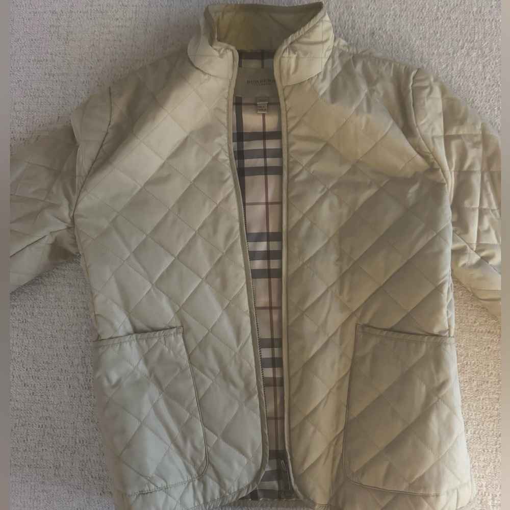 Burberry tan jacket